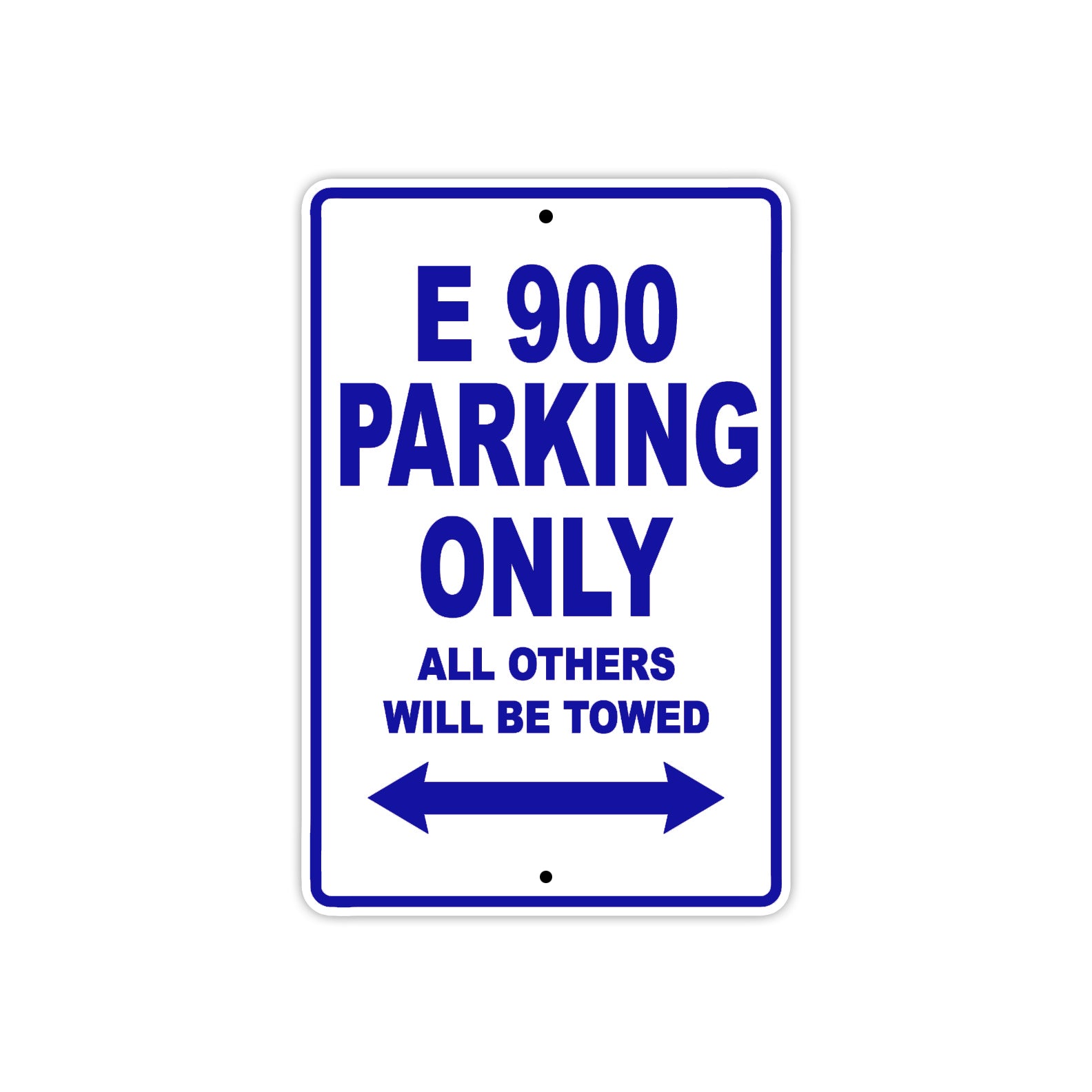 Ducati E 900 Parking Only All Others Will Be Towed Aluminum Decor Garage Sign