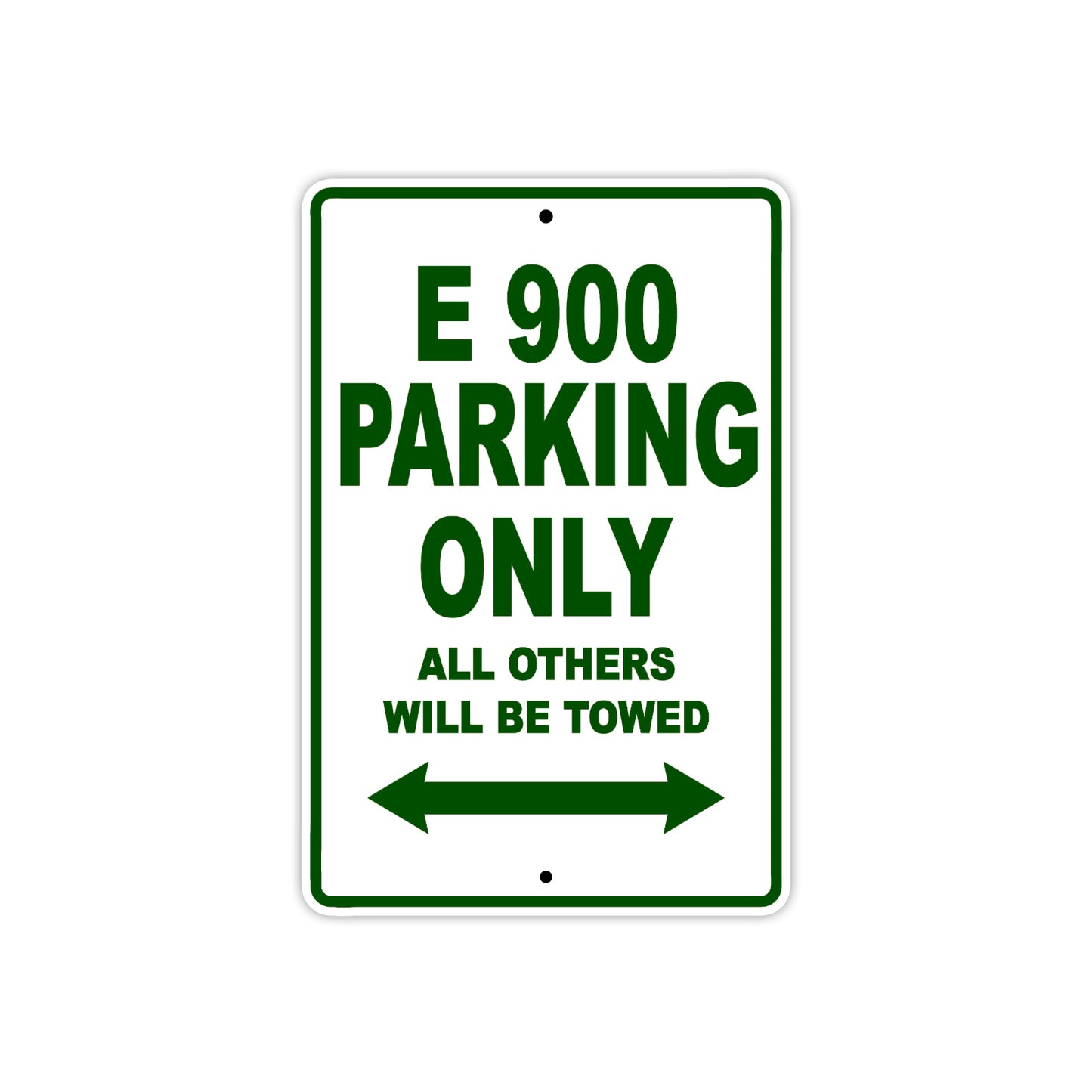Ducati E 900 Parking Only All Others Will Be Towed Aluminum Decor Garage Sign