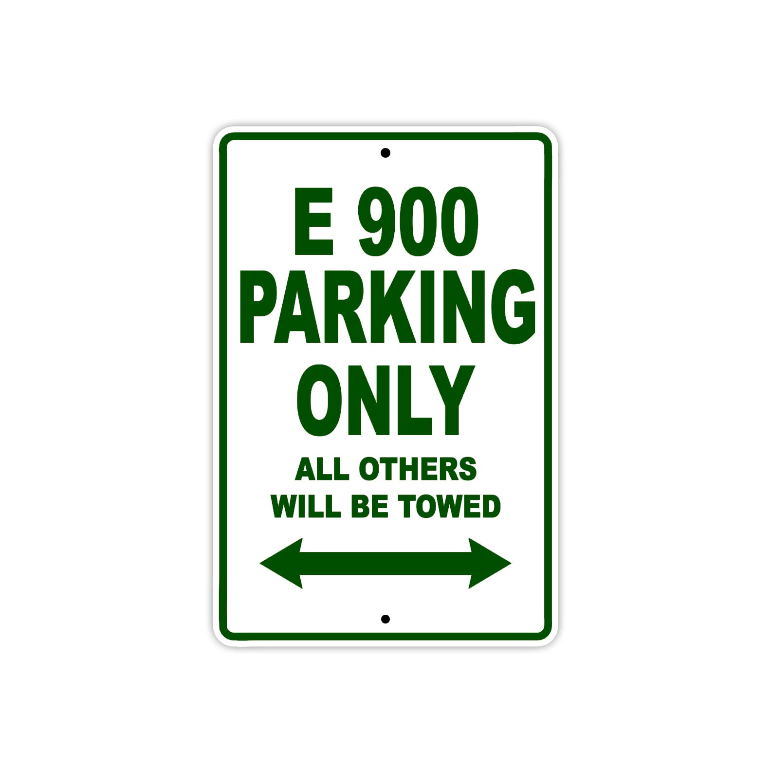 Ducati E 900 Parking Only All Others Will Be Towed Aluminum Decor Garage Sign