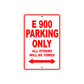 Ducati E 900 Parking Only All Others Will Be Towed Aluminum Decor Garage Sign