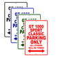 Ducati GT 1000 Sport Classic Parking Only All Others Will Be Towed Aluminum Decor Garage Sign