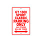 Ducati GT 1000 Sport Classic Parking Only All Others Will Be Towed Aluminum Decor Garage Sign