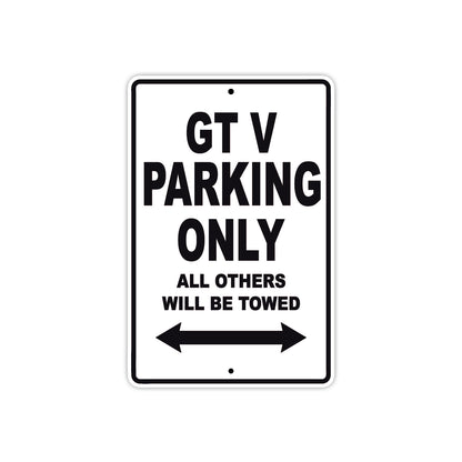 Ducati GT V Parking Only All Others Will Be Towed Aluminum Decor Garage Sign