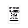 Ducati Hypermotard Parking Only All Others Will Be Towed Aluminum Decor Garage Sign