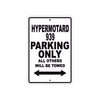 Ducati Hypermotard 939 Parking Only All Others Will Be Towed Aluminum Decor Garage Sign