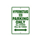 Ducati Hypermotard 939 Parking Only All Others Will Be Towed Aluminum Decor Garage Sign