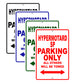Ducati Hypermotard SP Parking Only All Others Will Be Towed Aluminum Decor Garage Sign