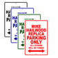 Ducati Mike Hailwood Replica Parking Only All Others Will Be Towed Aluminum Decor Garage Sign