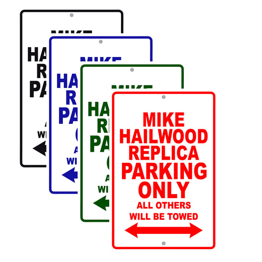 Ducati Mike Hailwood Replica Parking Only All Others Will Be Towed Aluminum Decor Garage Sign