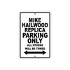 Ducati Mike Hailwood Replica Parking Only All Others Will Be Towed Aluminum Decor Garage Sign