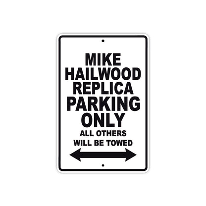 Ducati Mike Hailwood Replica Parking Only All Others Will Be Towed Aluminum Decor Garage Sign