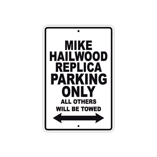 Ducati Mike Hailwood Replica Parking Only All Others Will Be Towed Aluminum Decor Garage Sign