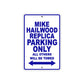 Ducati Mike Hailwood Replica Parking Only All Others Will Be Towed Aluminum Decor Garage Sign