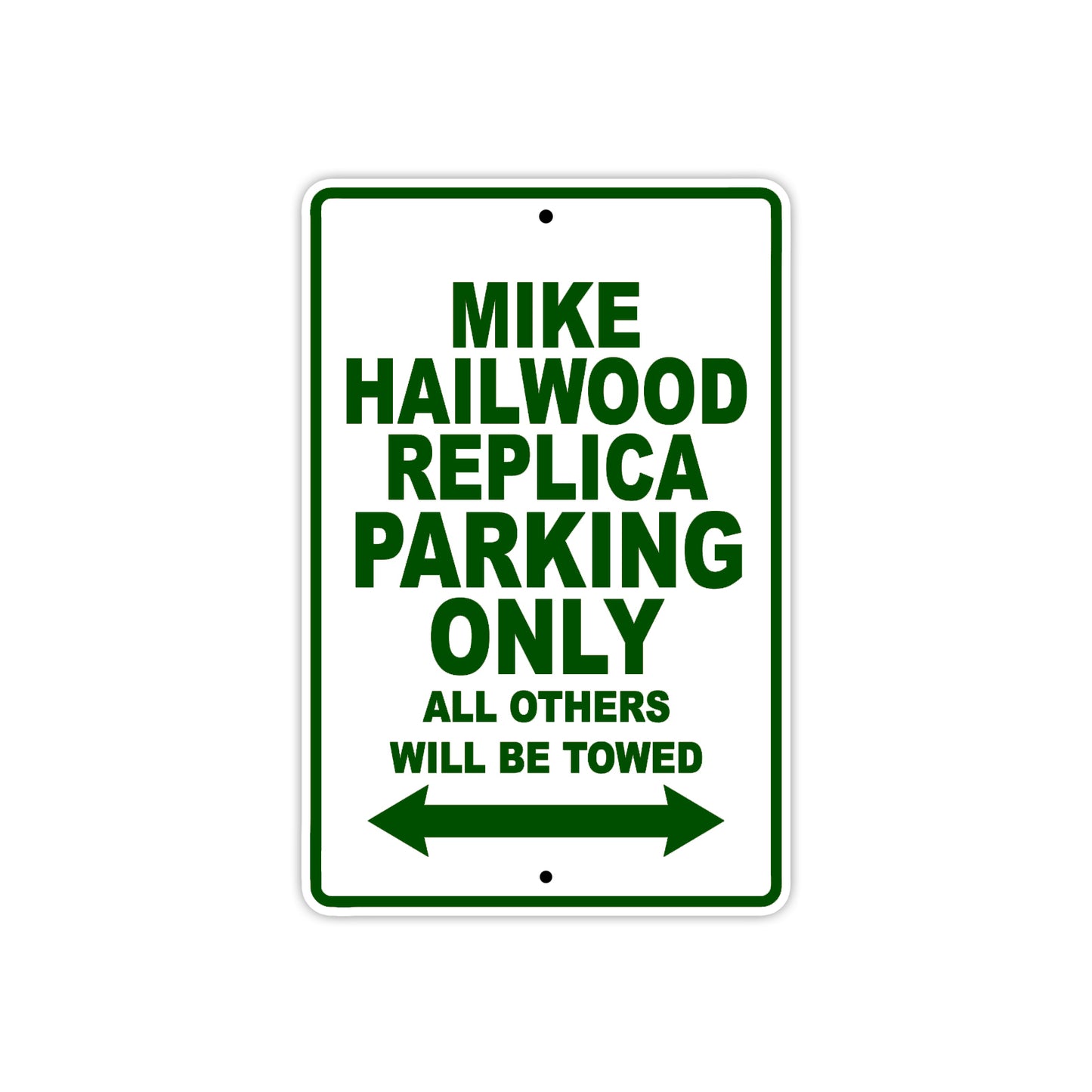 Ducati Mike Hailwood Replica Parking Only All Others Will Be Towed Aluminum Decor Garage Sign
