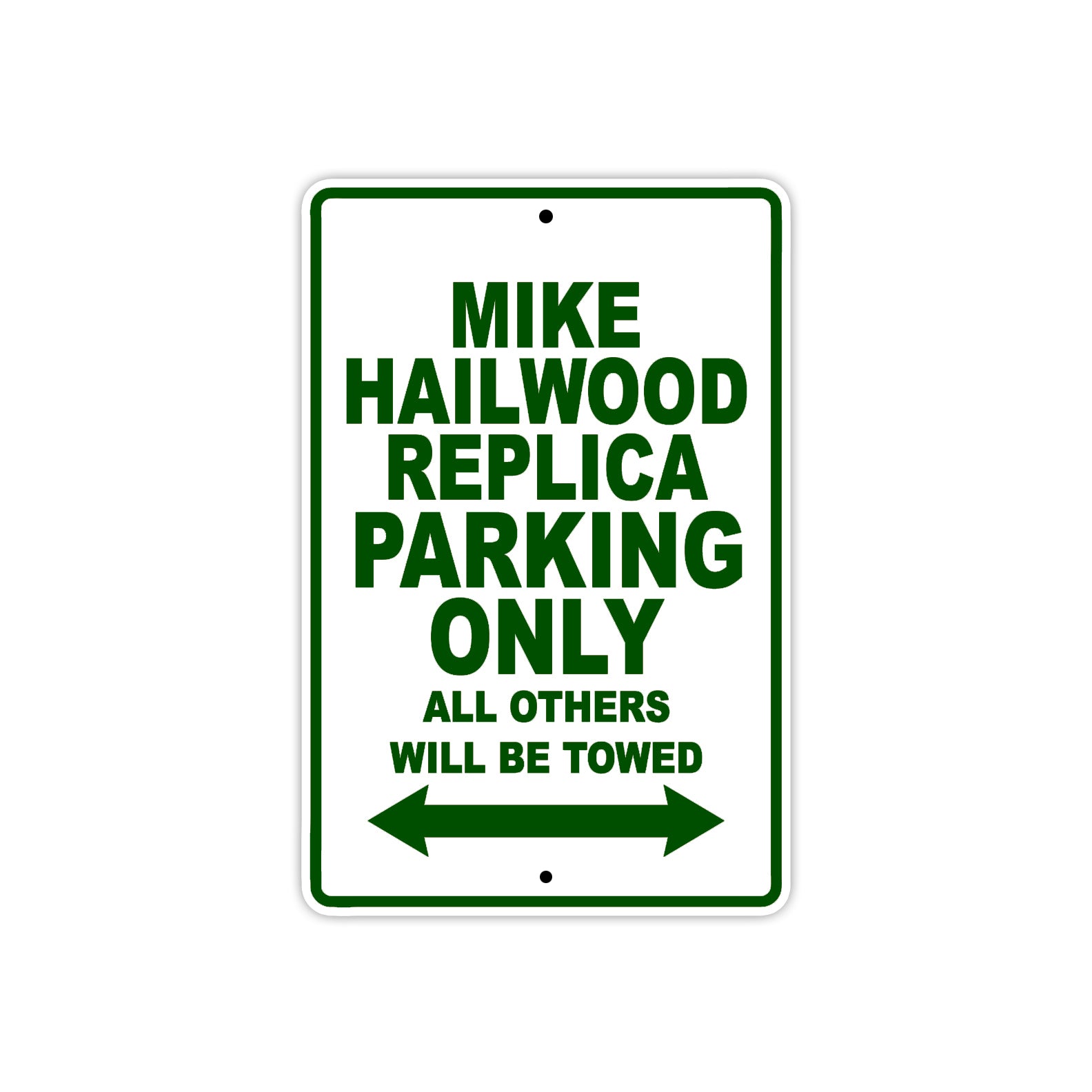 Ducati Mike Hailwood Replica Parking Only All Others Will Be Towed Aluminum Decor Garage Sign
