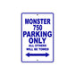 Ducati Monster 750 Parking Only All Others Will Be Towed Aluminum Decor Garage Sign