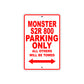 Ducati Monster S2R 800 Parking Only All Others Will Be Towed Aluminum Decor Garage Sign