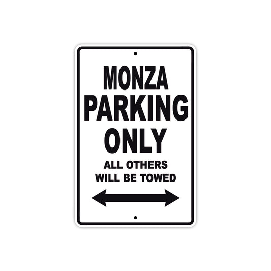 Ducati Monza Parking Only All Others Will Be Towed Aluminum Decor Garage Sign