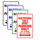 Ducati Multistrada 1200 S Sport Parking Only All Others Will Be Towed Aluminum Decor Garage Sign