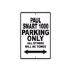 Ducati Paul Smart 1000 Parking Only All Others Will Be Towed Aluminum Decor Garage Sign