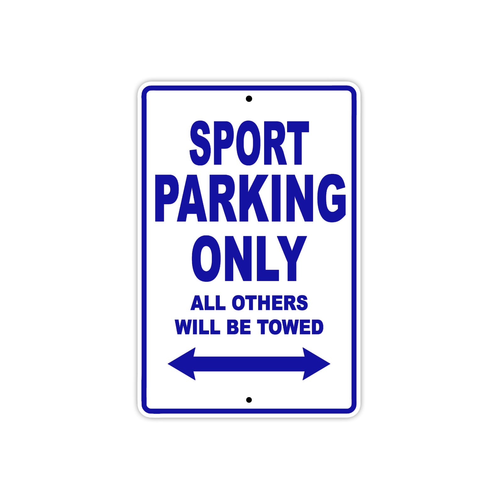 Ducati Sport Parking Only All Others Will Be Towed Aluminum Decor Garage Sign