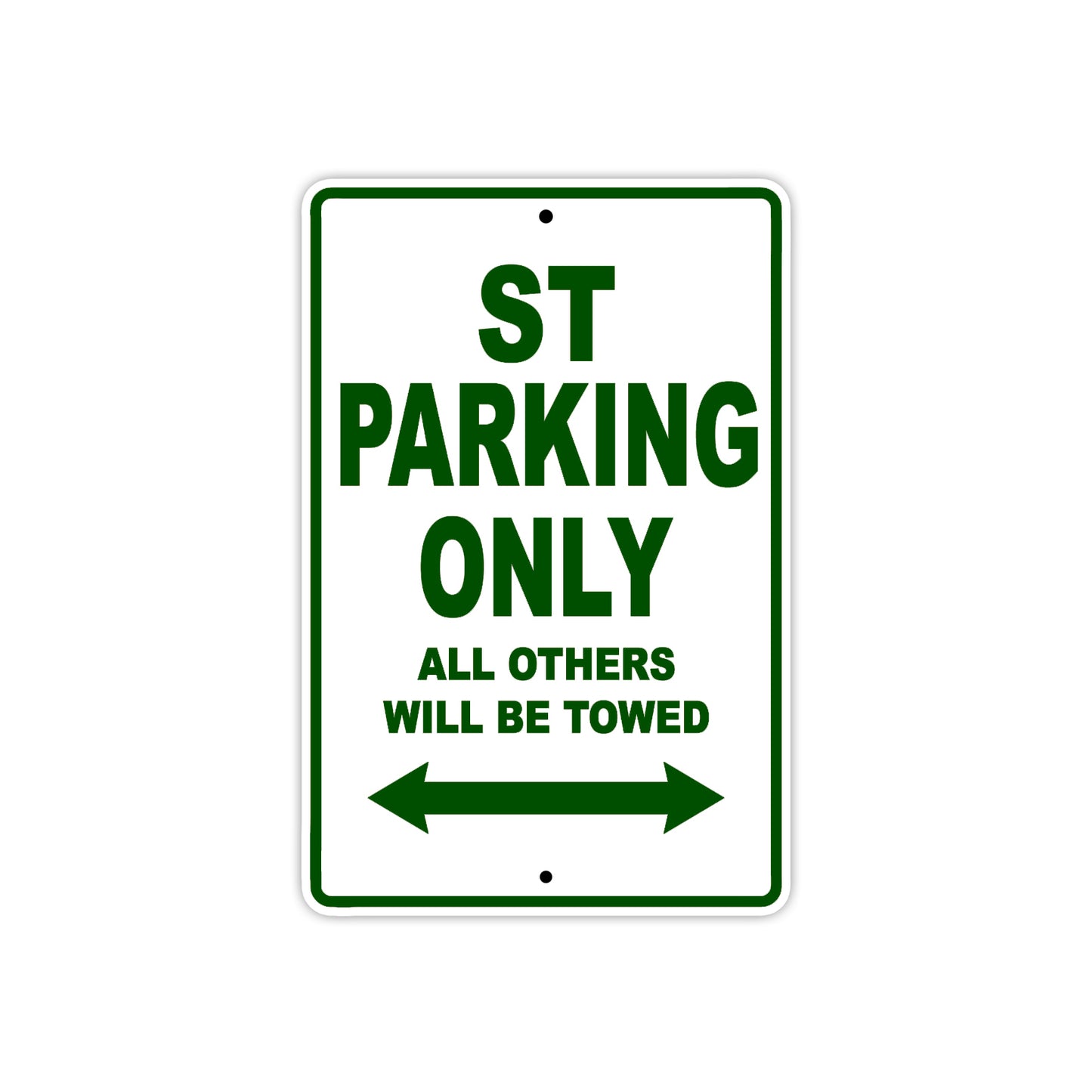 Ducati ST Parking Only All Others Will Be Towed Aluminum Decor Garage Sign