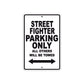 Ducati Streetfighter Parking Only All Others Will Be Towed Aluminum Decor Garage Sign