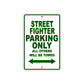 Ducati Streetfighter Parking Only All Others Will Be Towed Aluminum Decor Garage Sign