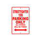 Ducati Streetfighter 1098 Parking Only All Others Will Be Towed Aluminum Decor Garage Sign