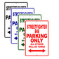 Ducati Streetfighter 848 Parking Only All Others Will Be Towed Aluminum Decor Garage Sign