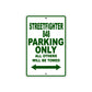 Ducati Streetfighter 848 Parking Only All Others Will Be Towed Aluminum Decor Garage Sign