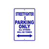 Ducati Streetfighter S Parking Only All Others Will Be Towed Aluminum Decor Garage Sign
