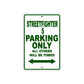 Ducati Streetfighter S Parking Only All Others Will Be Towed Aluminum Decor Garage Sign