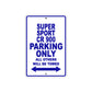 Ducati Super Sport CR 900 Parking Only All Others Will Be Towed Aluminum Decor Garage Sign