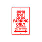Ducati Super Sport CR 900 Parking Only All Others Will Be Towed Aluminum Decor Garage Sign