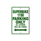 Ducati Superbike 1198 Parking Only All Others Will Be Towed Aluminum Decor Garage Sign