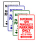 Ducati Superbike 1299 Panigale S Parking Only All Others Will Be Towed Aluminum Decor Garage Sign