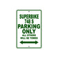 Ducati Superbike 748 S Parking Only All Others Will Be Towed Aluminum Decor Garage Sign