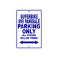 Ducati Superbike 899 Panigale Parking Only All Others Will Be Towed Aluminum Decor Garage Sign