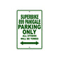 Ducati Superbike 899 Panigale Parking Only All Others Will Be Towed Aluminum Decor Garage Sign
