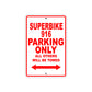 Ducati Superbike 916 Parking Only All Others Will Be Towed Aluminum Decor Garage Sign