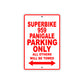 Ducati Superbike 959 Panigale Parking Only All Others Will Be Towed Aluminum Decor Garage Sign