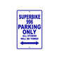 Ducati Superbike 996 Parking Only All Others Will Be Towed Aluminum Decor Garage Sign
