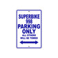 Ducati Superbike 998 Parking Only All Others Will Be Towed Aluminum Decor Garage Sign