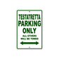 Ducati Testastretta Parking Only All Others Will Be Towed Aluminum Decor Garage Sign