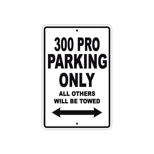 GAS GAS 300 PRO Parking Only All Others Will Be Towed Aluminum Decor Garage Sign