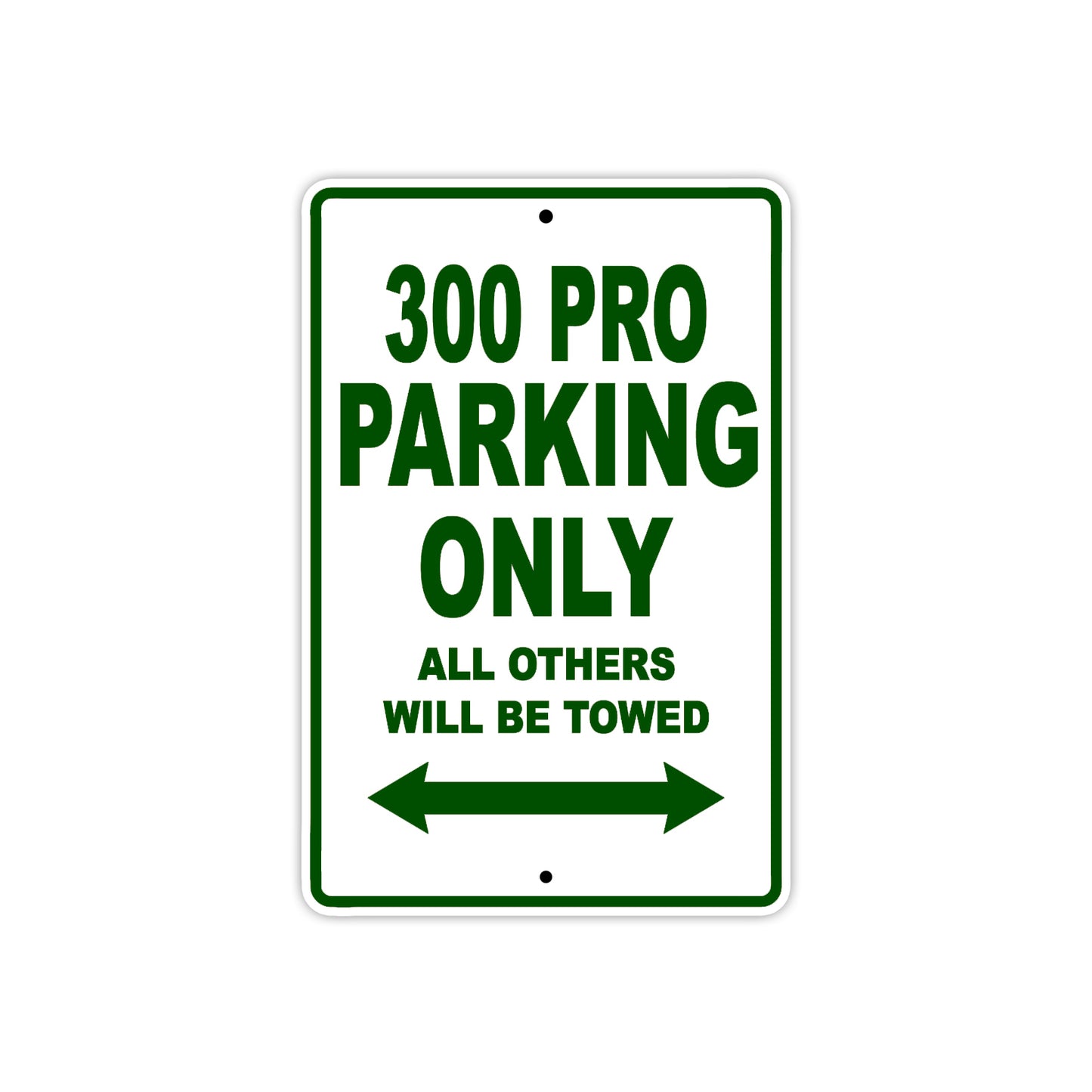 GAS GAS 300 PRO Parking Only All Others Will Be Towed Aluminum Decor Garage Sign