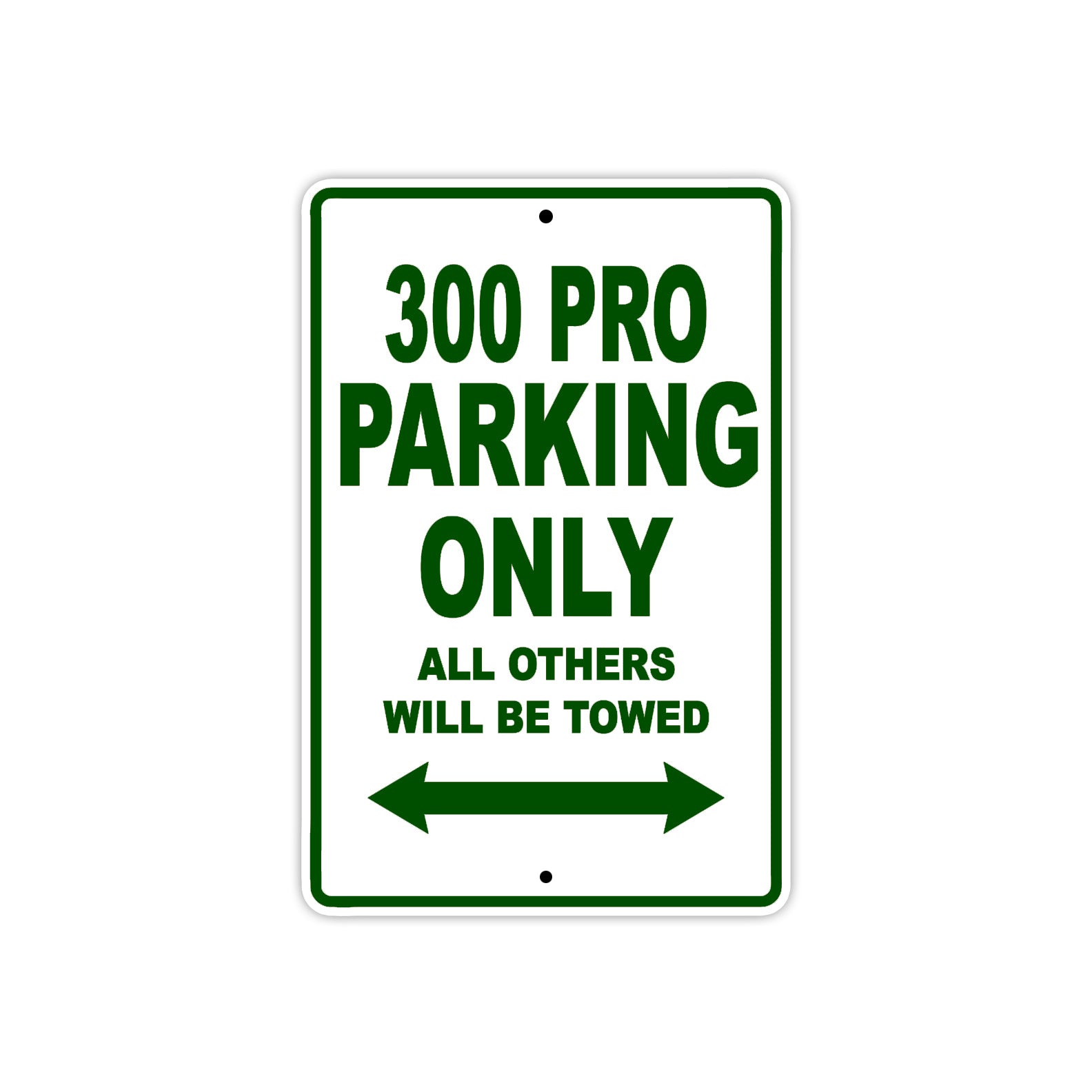 GAS GAS 300 PRO Parking Only All Others Will Be Towed Aluminum Decor Garage Sign