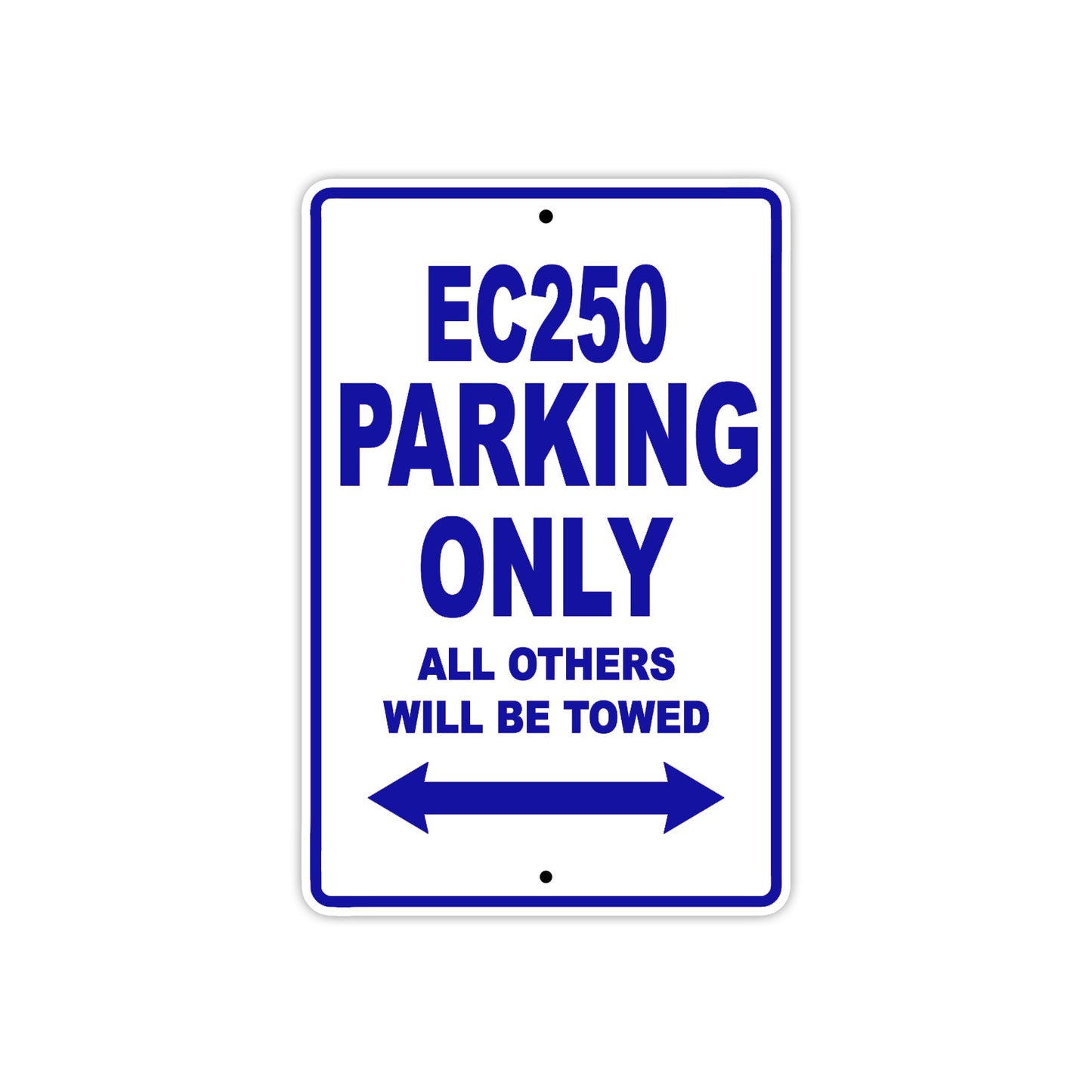 GAS GAS EC250 Parking Only All Others Will Be Towed Aluminum Decor Garage Sign