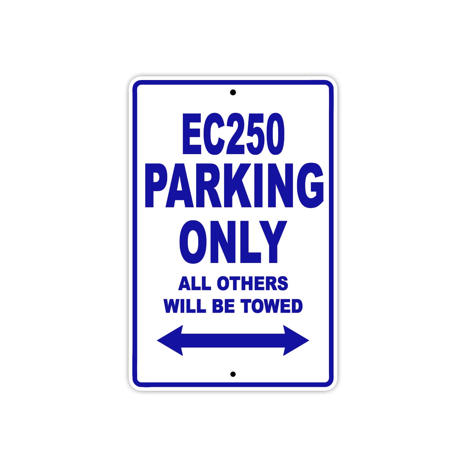 GAS GAS EC250 Parking Only All Others Will Be Towed Aluminum Decor Garage Sign